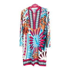 Tracy Negoshian Tunic Dress Size Large